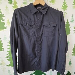 Free Country Navy Blue Expedition Button Down Shirt